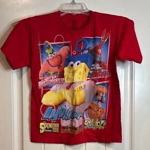 Boy’s SpongeBob SquarePants Red Short Sleeve Tee